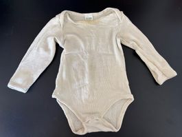 Wolle/Seide Baby Body, Gr. 74/80