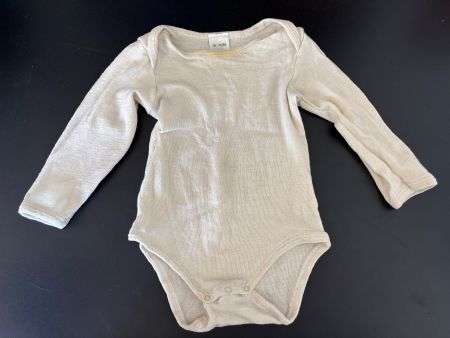 Wolle/Seide Baby Body, Gr. 74/80