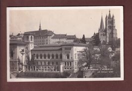 LAUSANNE - Cathédrale et Université - 1929
