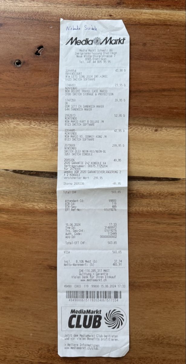 Nintendo Console: Nintendo Switch – Usato da Fehraltorf venduto da Arag23 6