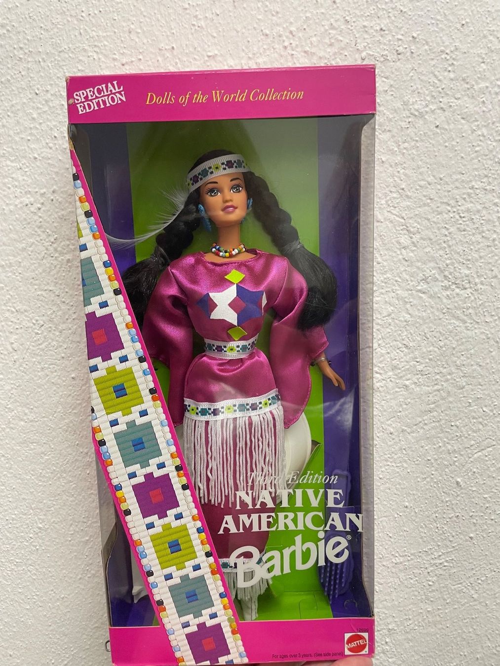 Bambole: BARBIE NATIVE AMERICAN – Nuovo e nell'imballaggio originale da Zürich venduto da venusandmars