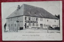 Hotel de la Vue des Alpes 1903 - mit Stabstempel