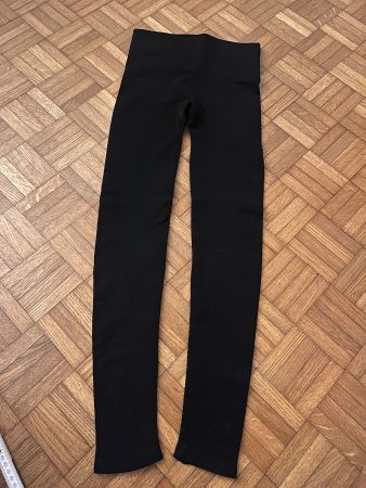 Run & Relax Leggings Gr. M Schwarz Lyocell & Merino