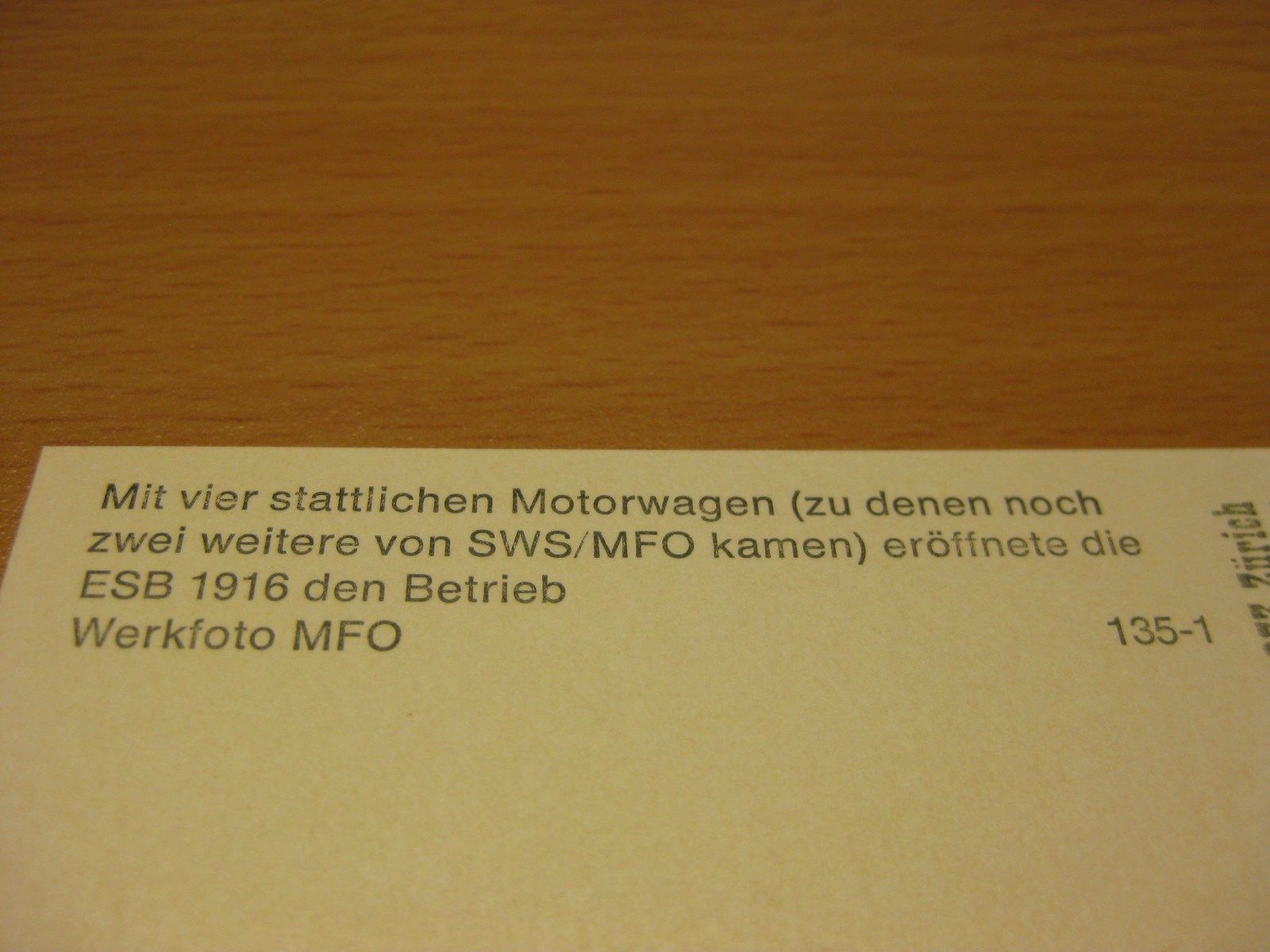Cartoline postali: AK neuer Triebwagen der ESB – Nuovo (secondo la descrizione) da Malters venduto da Marosko 1