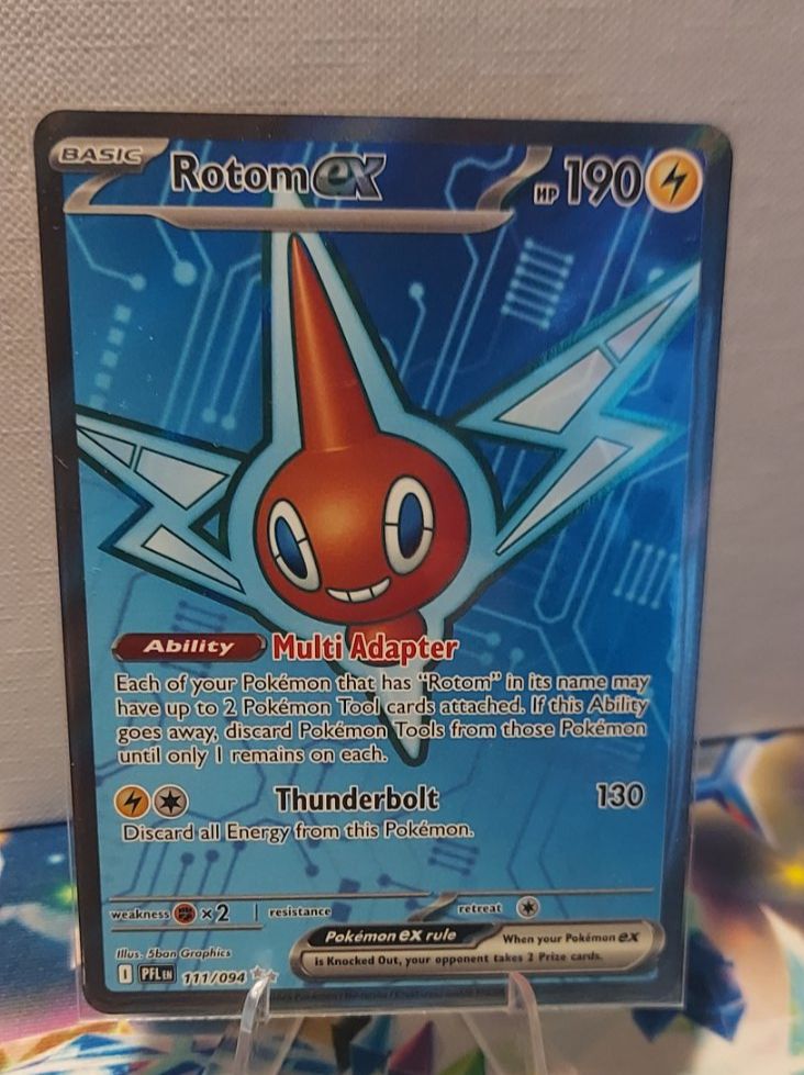 Pokémon Carte collezionabili: Rotom ex - Carte Pokémon – Nuovo (secondo la descrizione) da Val-d'Illiez venduto da GGF2385