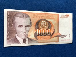 ZA 1319924 - Belgrad 1990 - Jugoslawien - Nikola Tesla