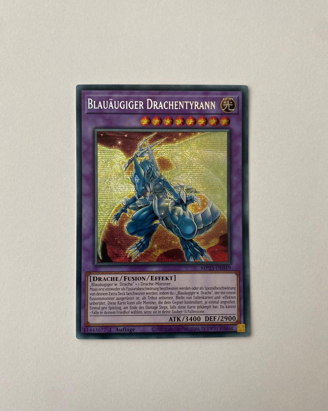 Cartoline: Blauäugiger Drachentyrann – Usato da Amriswil venduto da schweiz222
