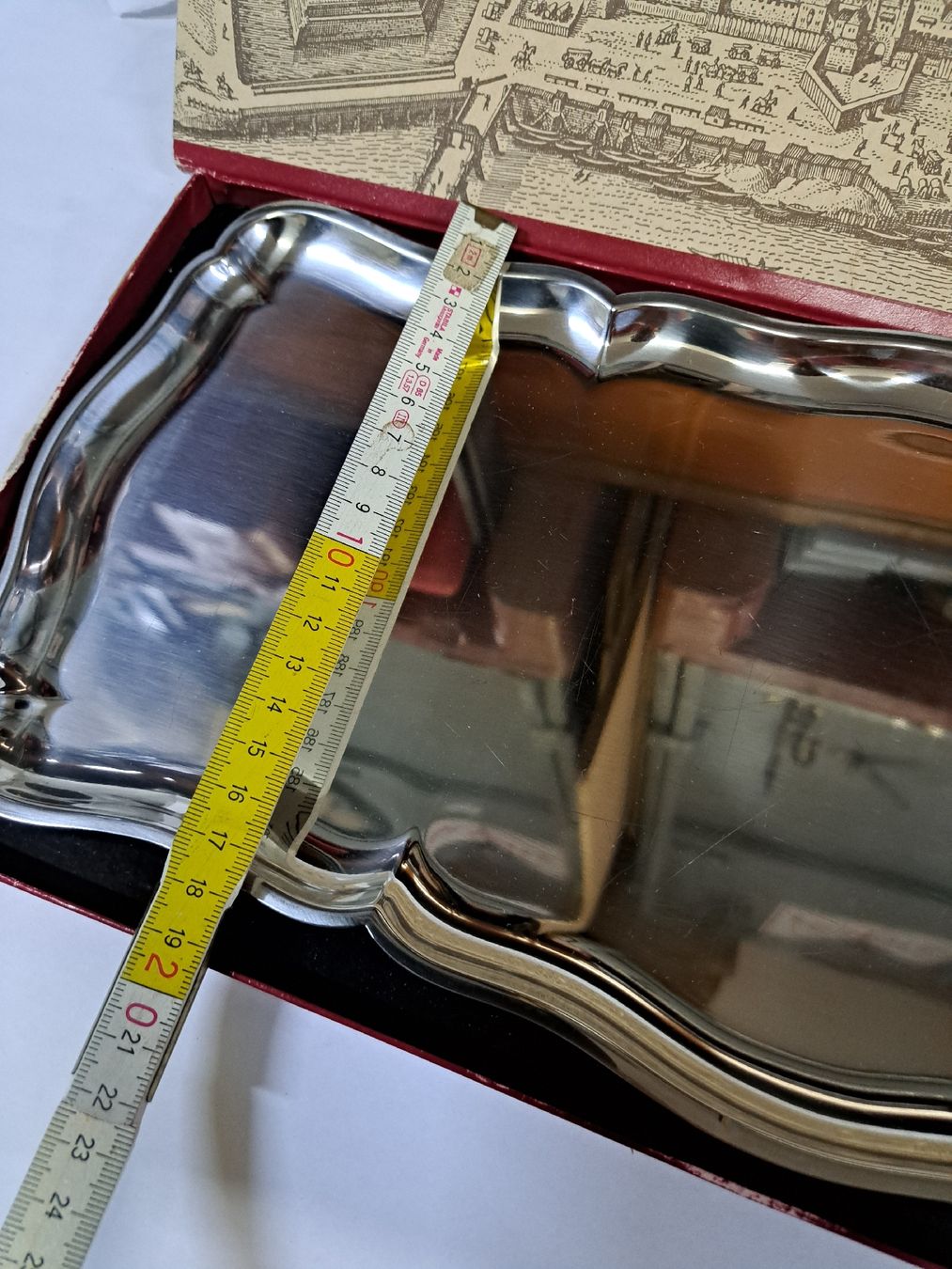 Berndorf Piatti di portata: Edles Tablett Serviertablett Berndorf  Vintage OVP – Usato da Grossdietwil venduto da hufi10 6