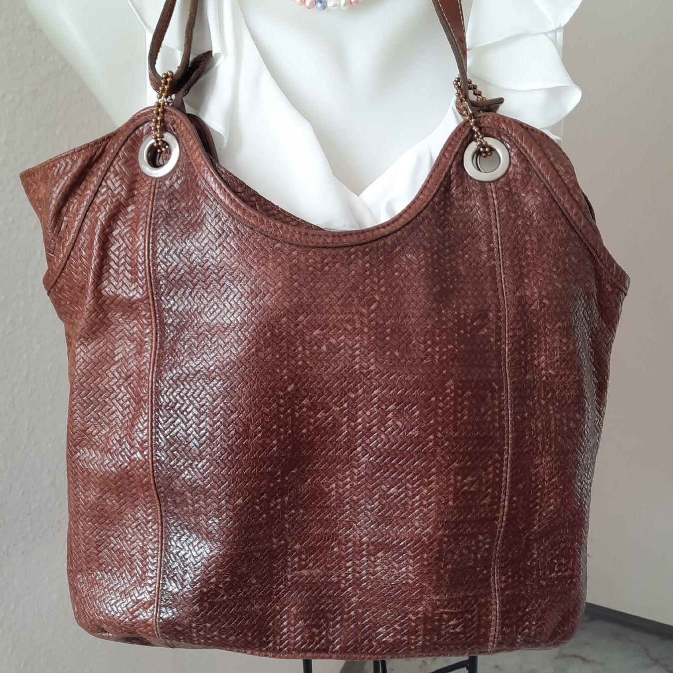 Navyboot Borse da donna: **Schicke Navyboot Ledertasche, Vintage. – Usato da Hinwil venduto da Wuschi40 2