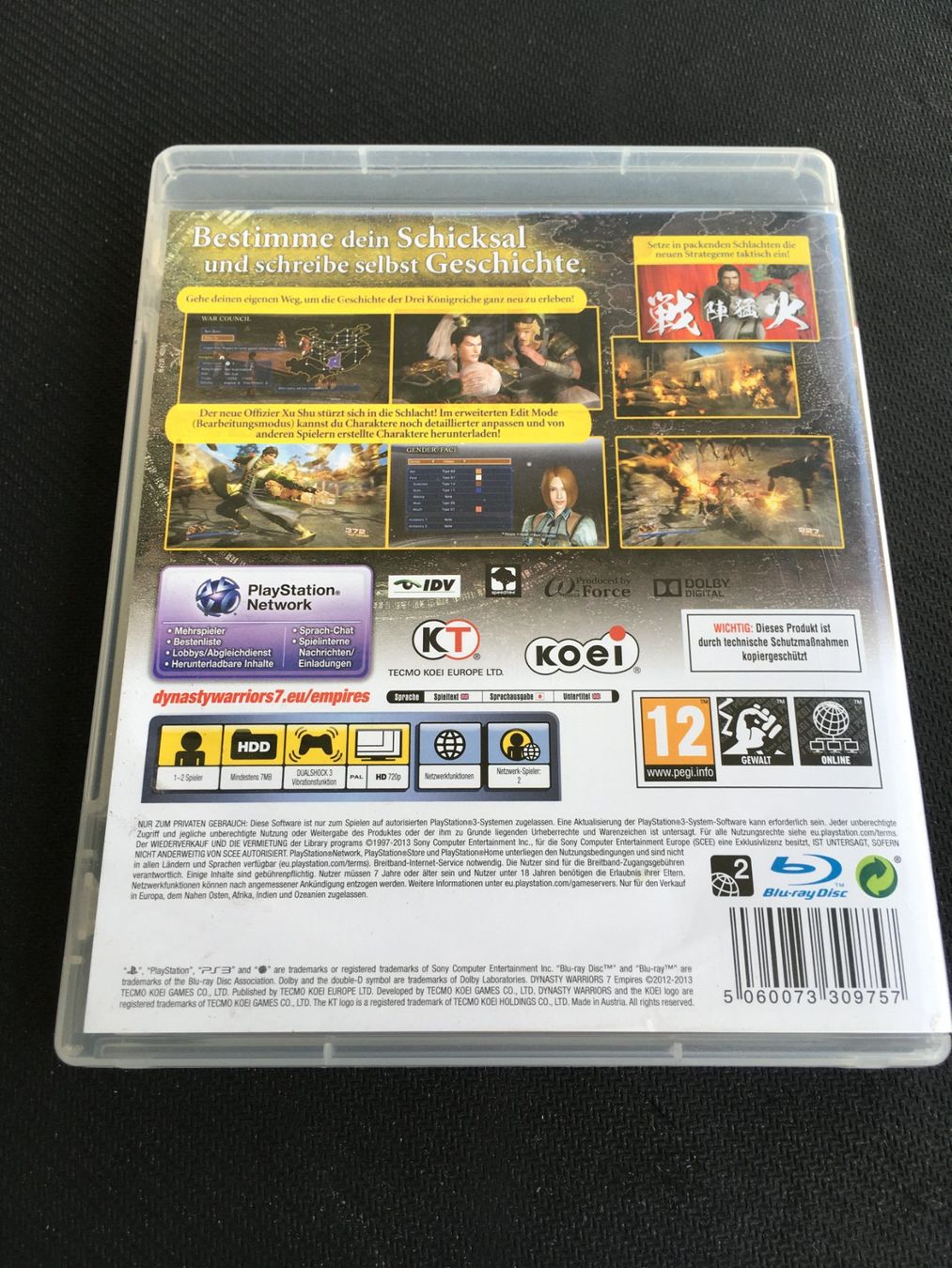 Sony Spiele: Dynasty Warriors Empires 7 -  PS3 / Playstation 3 – Gebraucht aus St.Gallen von sjosjo 1