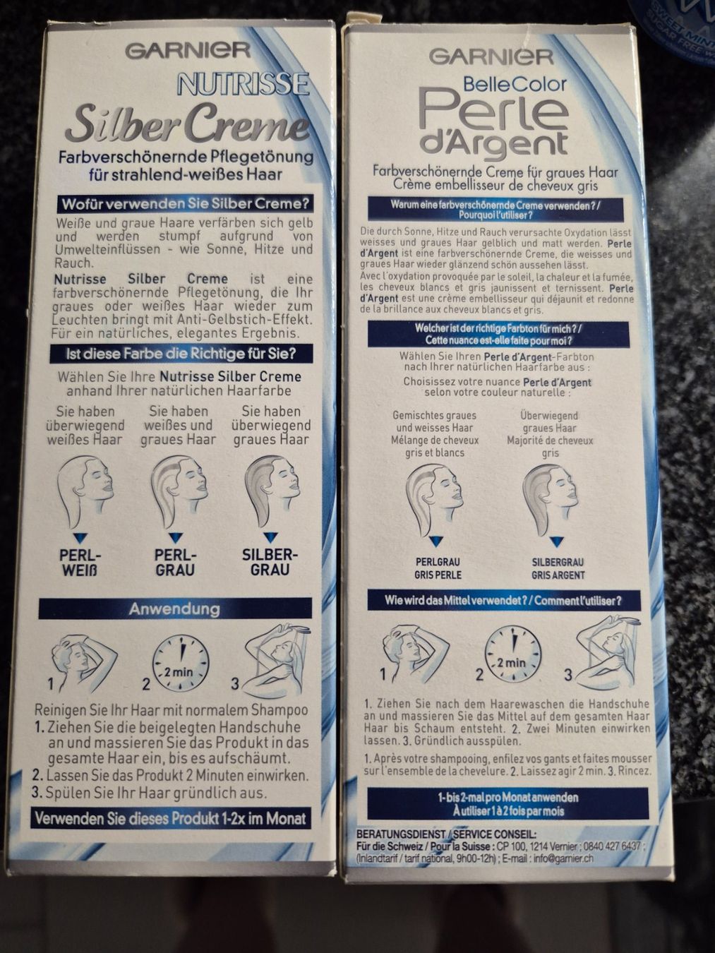 Tinte: Garnier Tönung, Pflegetönung – Nuovo e nell'imballaggio originale da Oberentfelden venduto da Natallia. 1