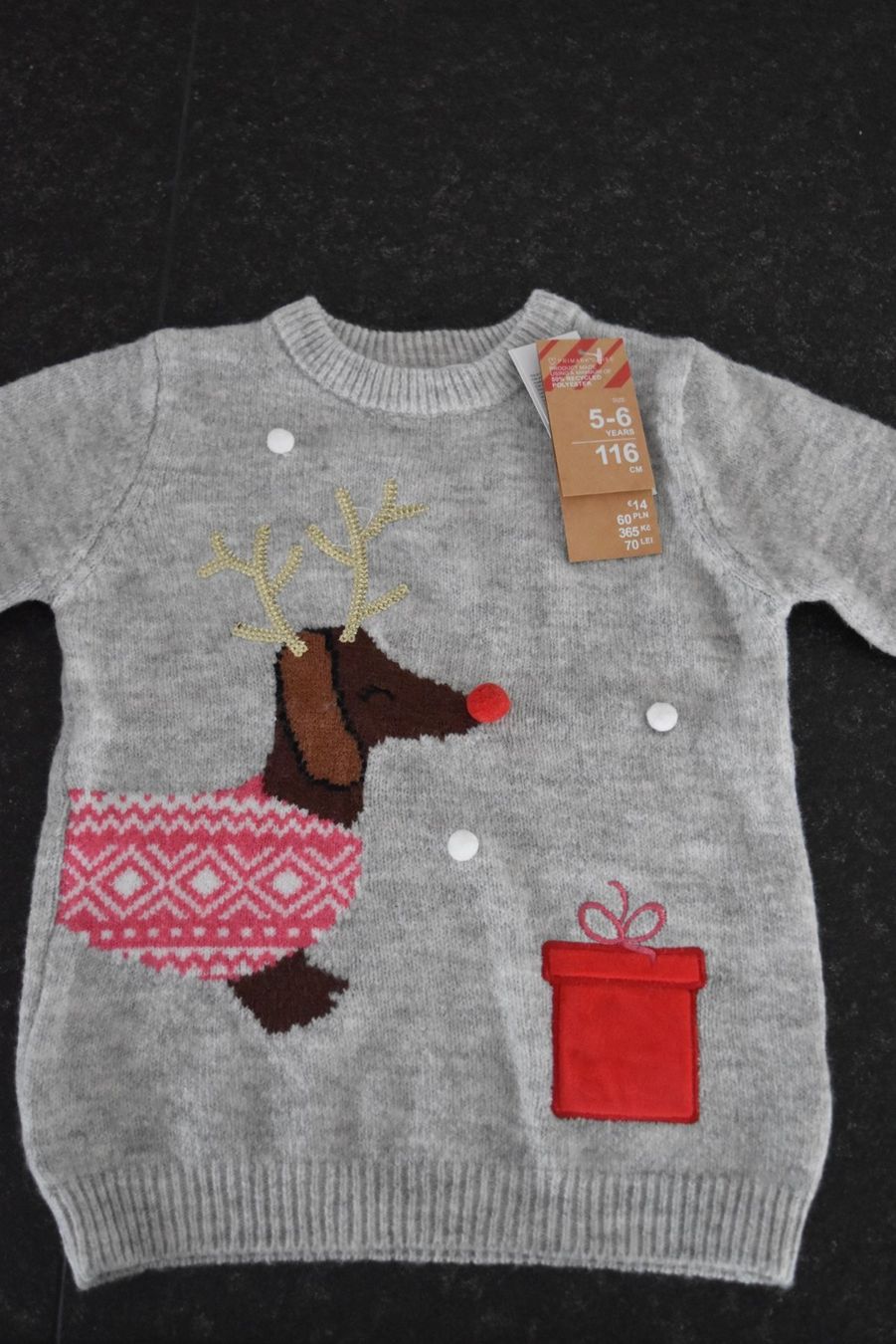 Maglioni & Felpe: Winter-Pullover Mädchen (Grösse 116) FABRIKNEU – Nuovo e nell'imballaggio originale da Aeschi (SO) venduto da clementinli 1