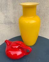Splendide vase  DE MAJO MURANO 1989 EZIO RIZZETTO  h.35.5cm