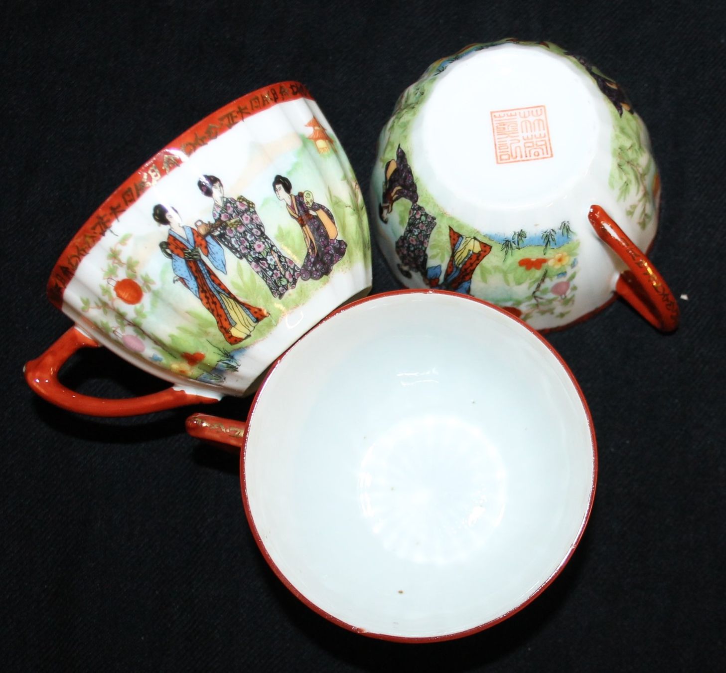 Set di piatti: chinesisches Tee-Service (GK) – Usato da Schaan venduto da antikes_und_kurioses 3