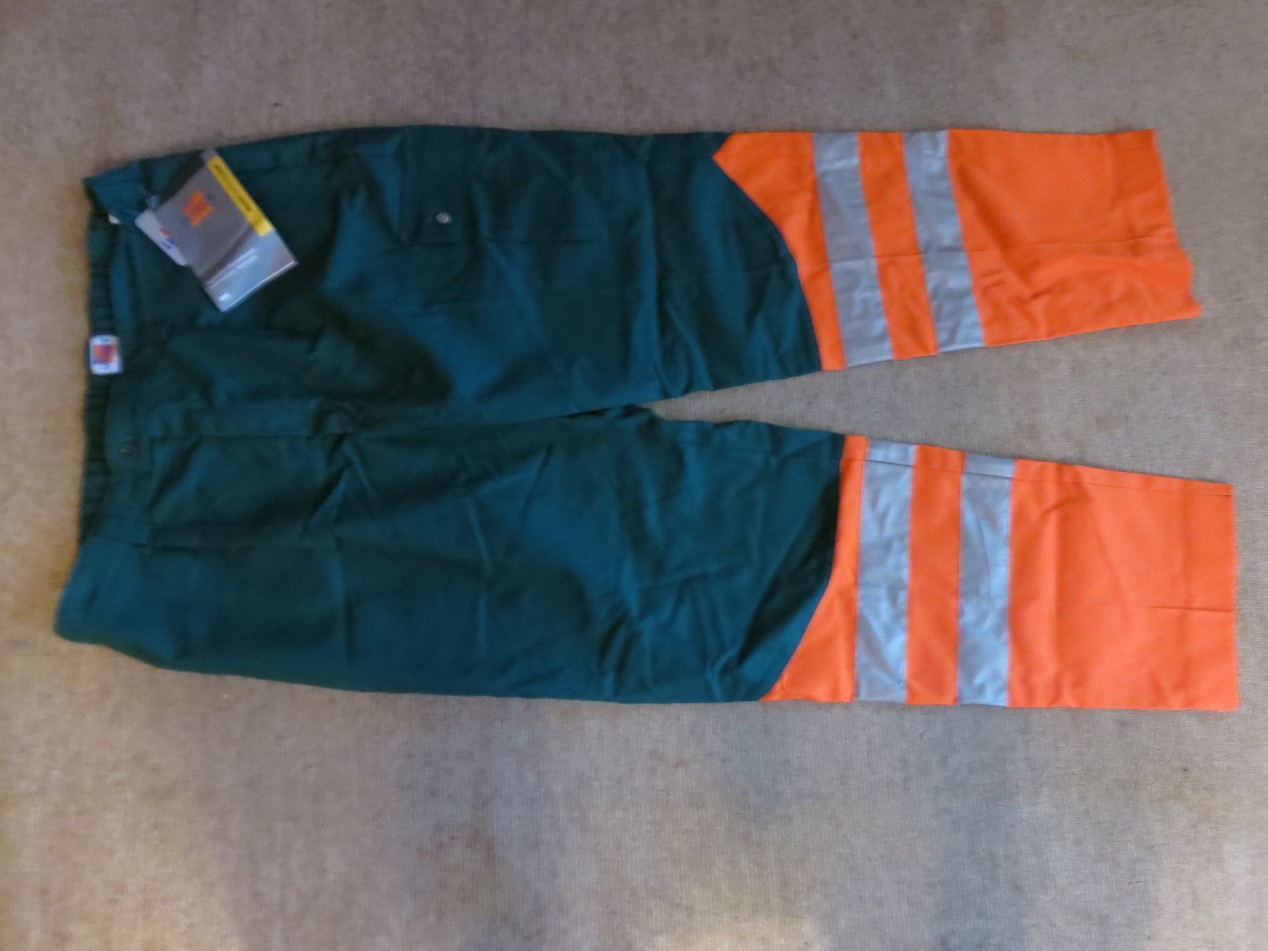 Pantaloni: WARNSCHUTZ-ARBEITS-BUNDHOSE LUTTEURS HIGH VISIBILITY Gr.56 – Nuovo (secondo la descrizione) da Windisch venduto da MarcelS01