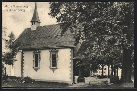 Cartoline postali: AK Seelisberg, Kirche Maria Sonnenberg – Usato da Berlin venduto da bartko-reher