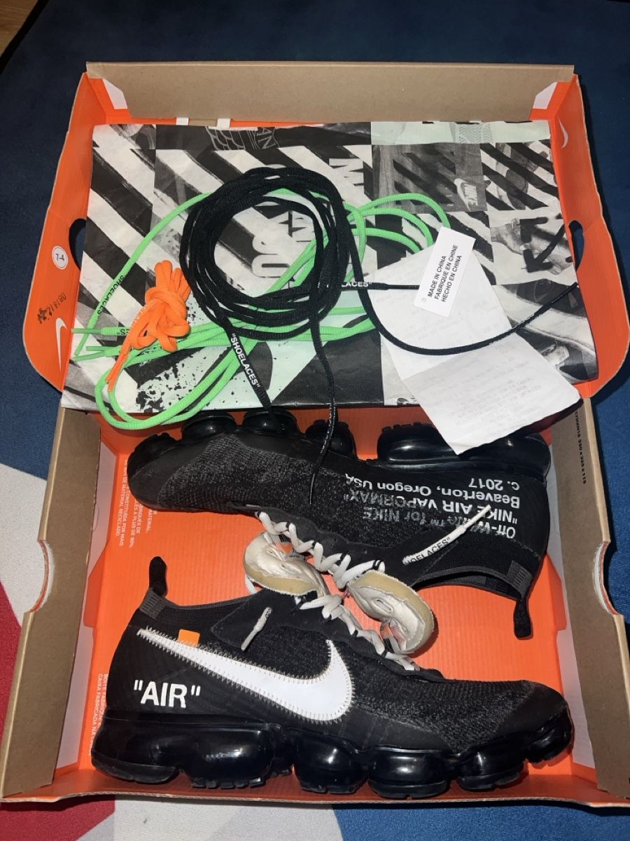 Scarpe da uomo: Nike x OffWhite Vapormax – Nuovo (secondo la descrizione) da Diessenhofen venduto da Forster_Robin 2