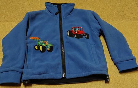 Fleecejacke Traktor Gr.104