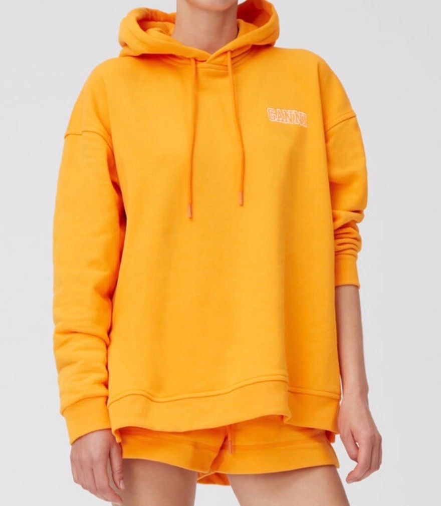 Ganni Maglioni & Felpe: GANNI Hoodie Orange – Nuovo (secondo la descrizione) da Zürich venduto da SecondLifeGoods