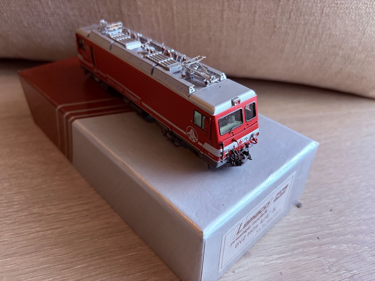 Lemaco Modelleisenbahnen: Lemaco H0m BVZ HGe 4/4” 5 – Neu (gemäss Beschreibung) aus Arzier-Le Muids von loc_wgy2 1