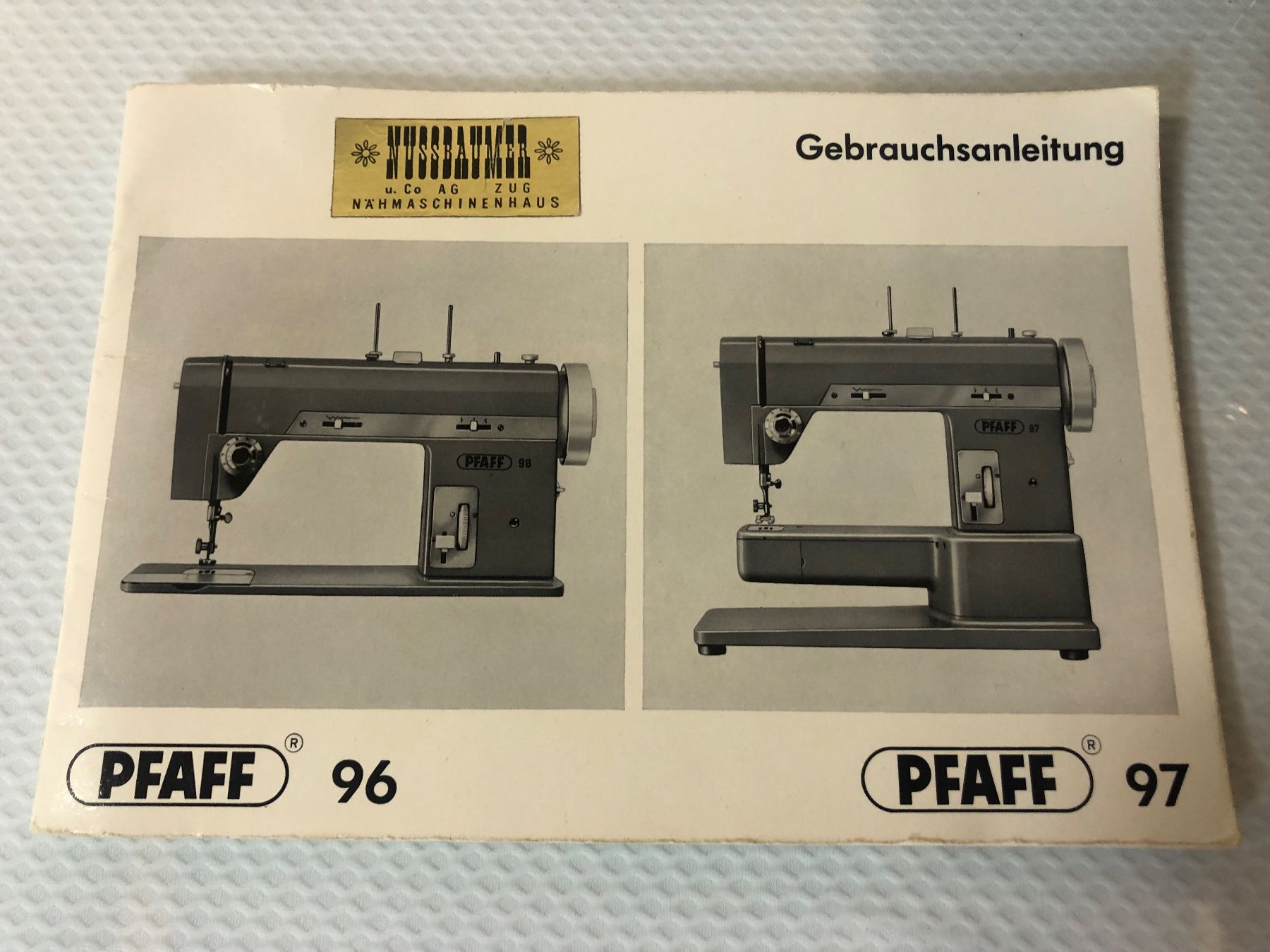 Pfaff Macchine da cucire: Nähmaschine PFAFF 97 – Difettoso da Brunnen venduto da Allerwaren 1