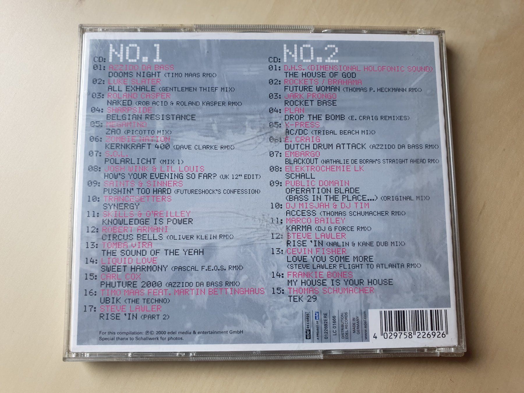 CDs: Dooms Night Azzido da Bass – Gebraucht aus Stansstad von collectorsshop 1