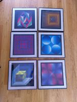 Graphische Druck von Victor Vasarely (1906–1997)