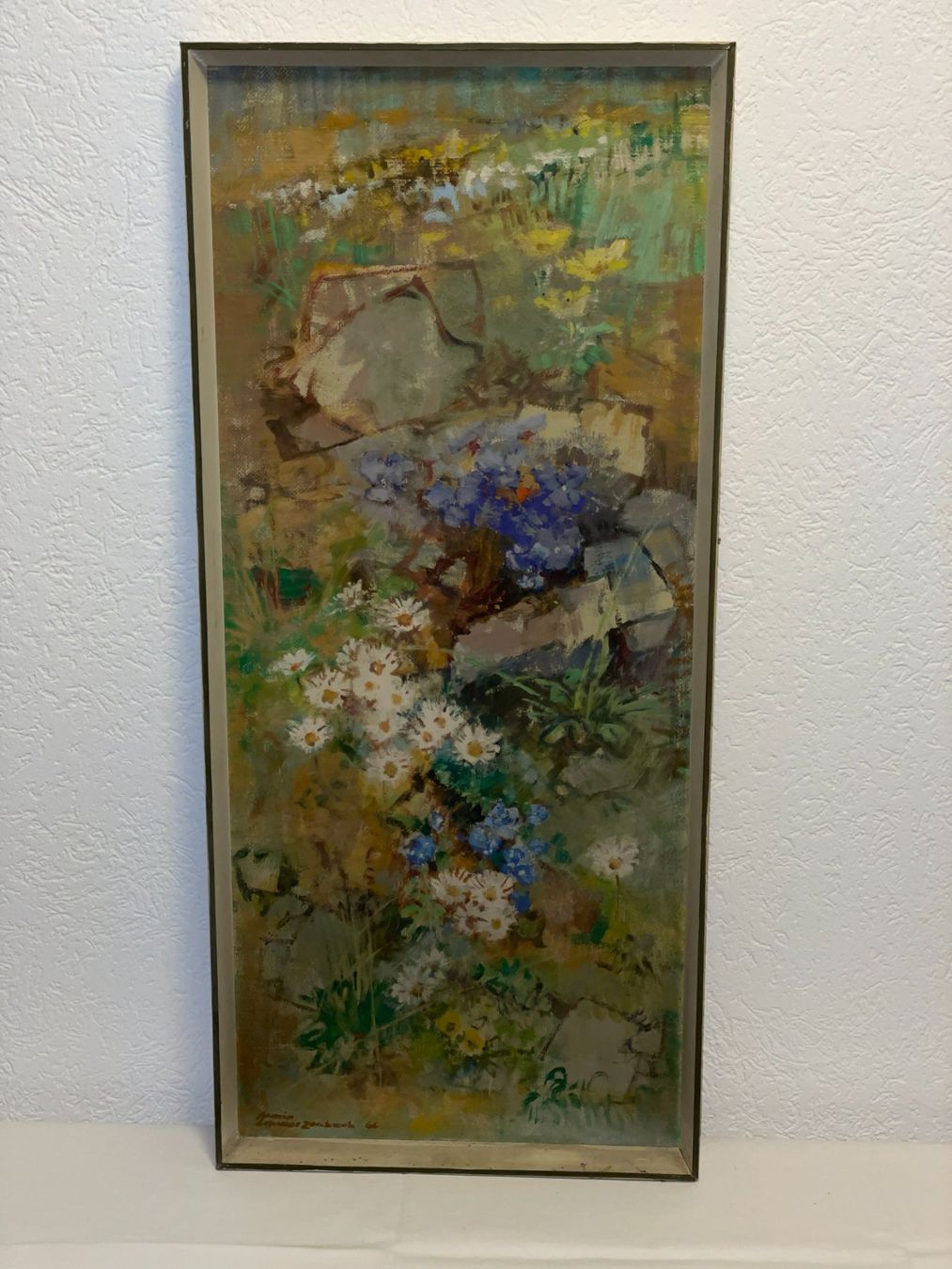 Gemälde: Armin Schwarzenbach, "Wiesenblumen" – Gebraucht aus Aarberg von cos_86zf