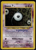 Unown P Neo Destiny 58/105 Pokemon EN Unlimited
