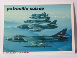 Flugzeug ,  HUNTER , PATROUILLE   SUISSE