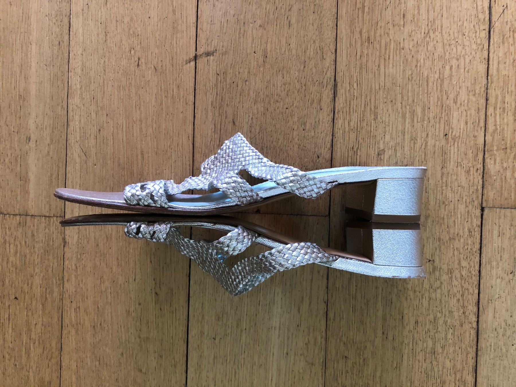 Stefi Talman Scarpe da donna: STEFI TALMAN Silber Echtleder! WUNDERSCHÖN! Gr 39.5 – Usato da Bern venduto da Etzy 3