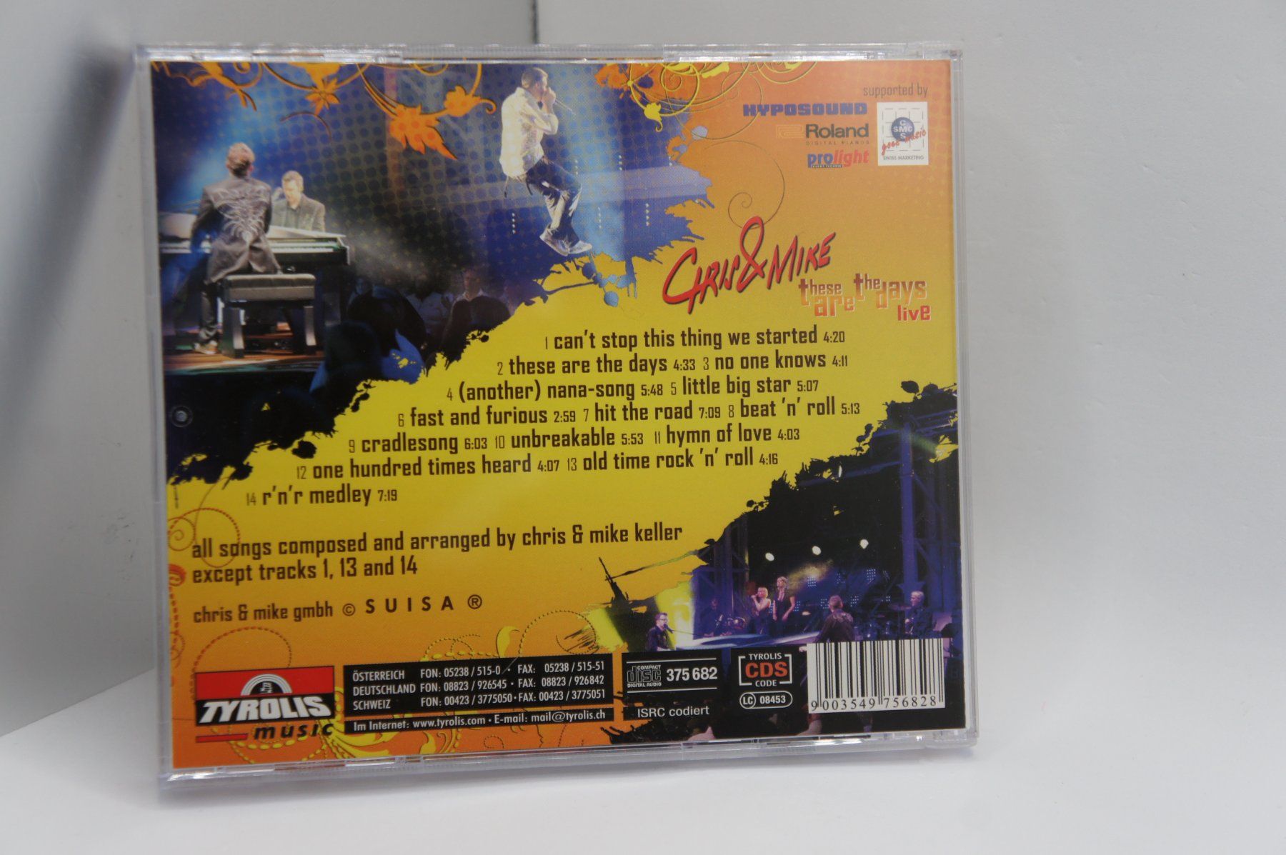 CDs: CD Chris & Mike – These Are The Days – Gebraucht aus Ernetschwil von luisvonerni 1