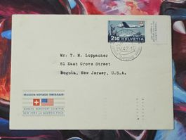 CL31 Enveloppe + Timbre Suisse 1947