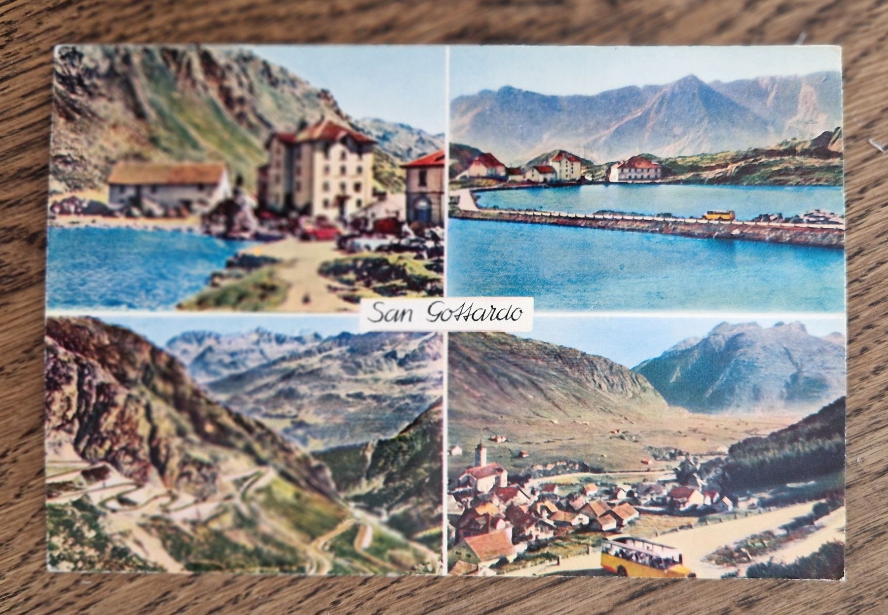 Cartoline postali: San Gotthardo, Autos – Usato da Ebikon venduto da Donar50