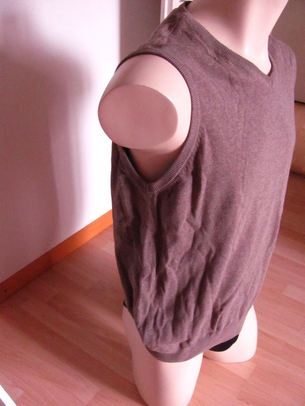 Gilet & Giacche: Gebrauchter Herren Pullunder Gr.XL Taupe – Usato da Gümligen venduto da Fantapanda 1