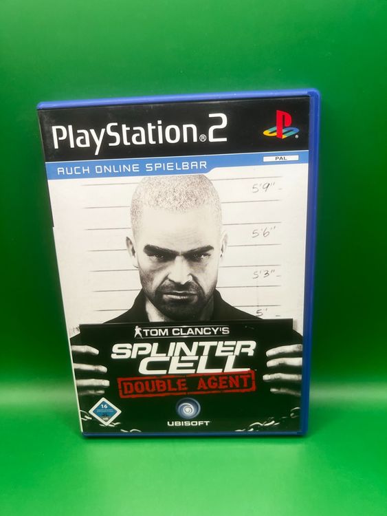 Jeu Splinter Cell Double Agent PS2 - Version PAL Complète Avec Boîte Et Notice, Bon état