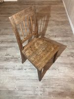 Biedermeier Holzstuhl