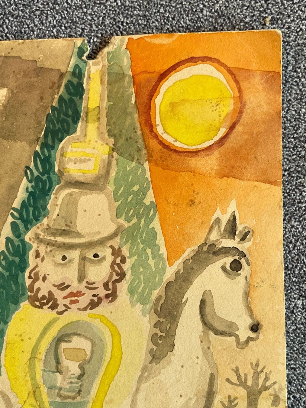 Tableaux: Edwin Ferdinand Grosshardt (schweizerisch, 1901-1960) – D'occasion à Basel par Kaffee_und_Kunst 4