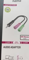 Neuer Hama Audio Adapter - 3.5mm HiFi Stereo Sound
