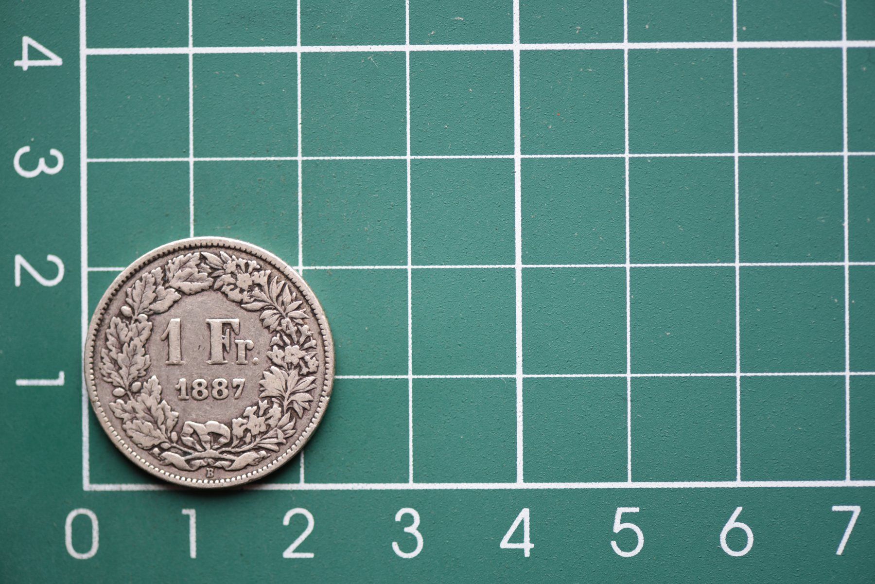 Tutti le monete: 835er silber 1 franken 1887 – Usato da Laupen BE venduto da Gufi57