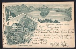 Litho Vitznau, Pension Wissifluh, J. J. 