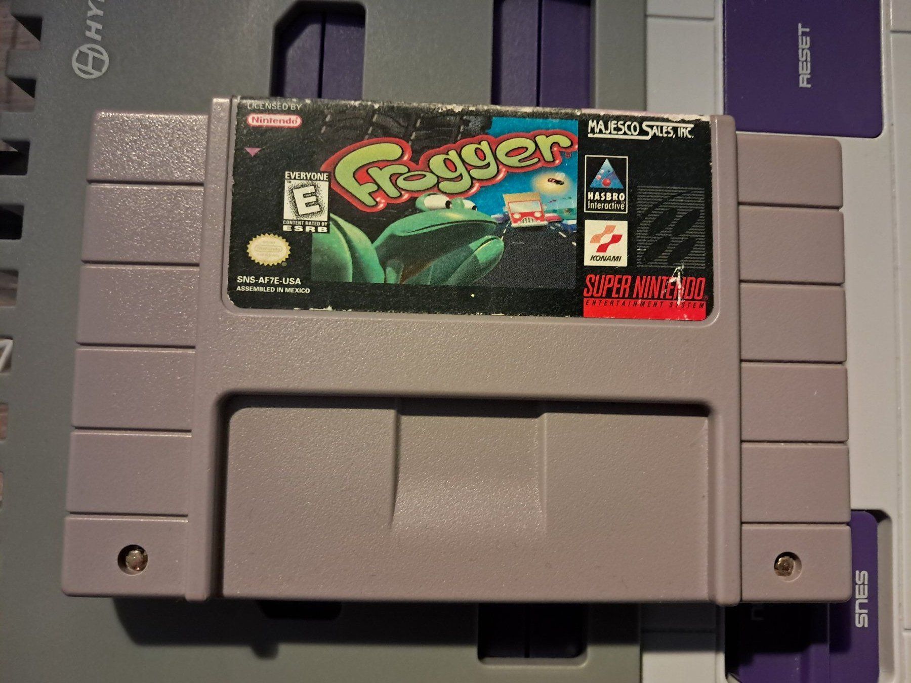 Giochi: Frogger SNES US Modul – Usato da Wallisellen venduto da Cyberfuexli