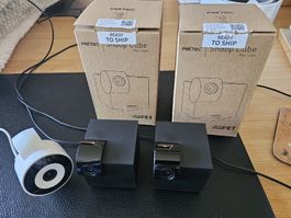 Haustierkamera-Set: 2x PetTec Snoop Cube + 1x Pet Cam Lite