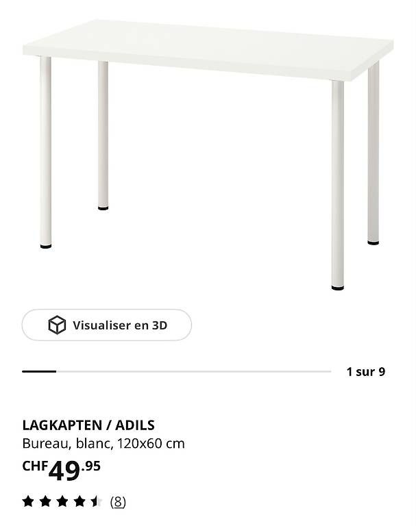 Scrivanie: Bureau – Usato da La Sarraz venduto da vof_fql5 1