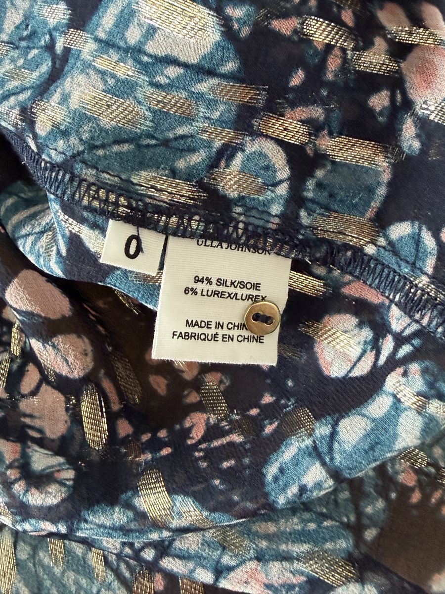 Ulla Johnson Camicette: Ulla Johnson Silk Blouse Size 0 – Nuovo (secondo la descrizione) da Thalwil venduto da kirakirashop 6