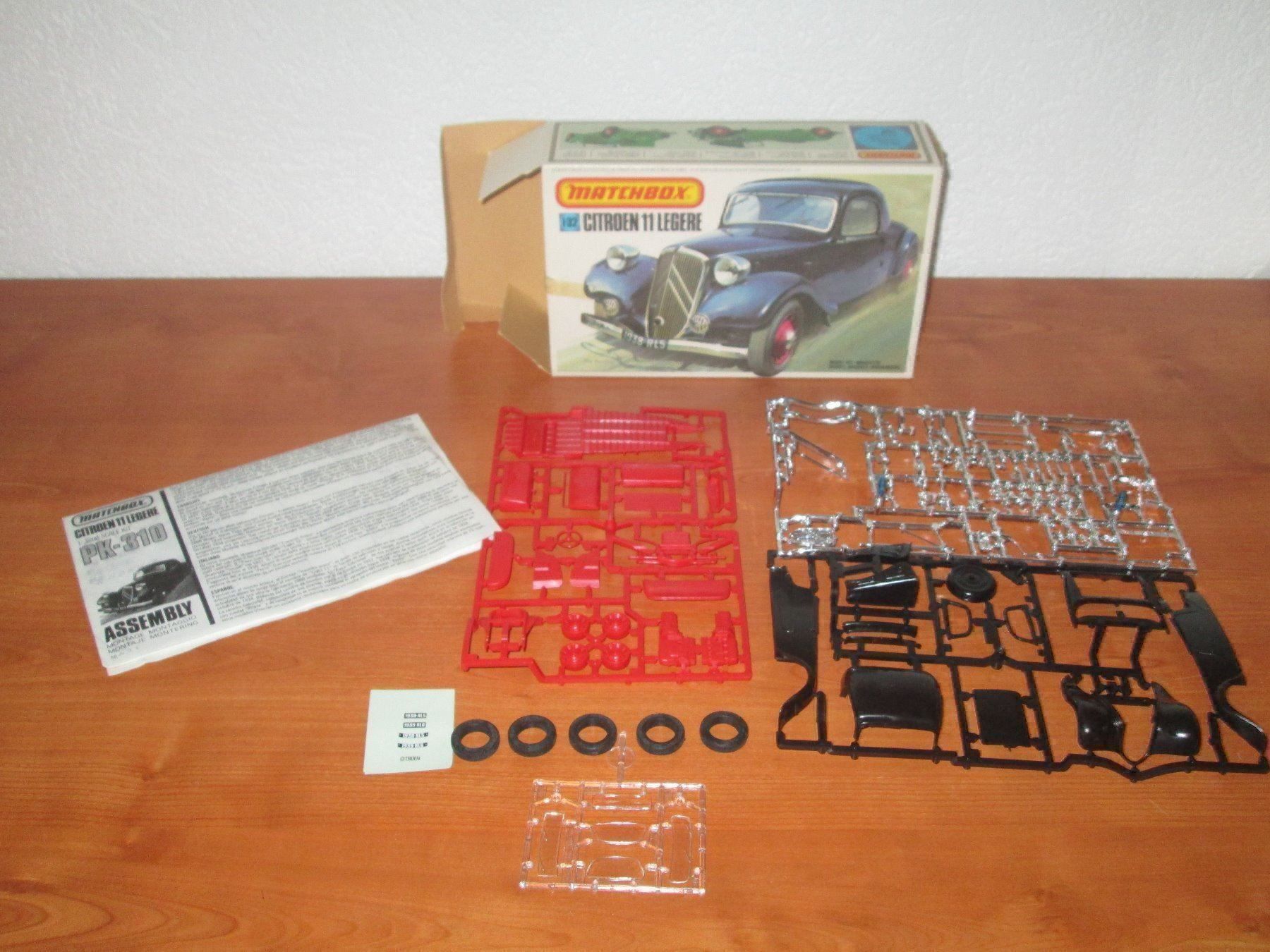 Citroën Modellini d'auto: Matchbox Kit Citroën 11 léger cabriolet – Usato da Bonfol venduto da zagato43e 1