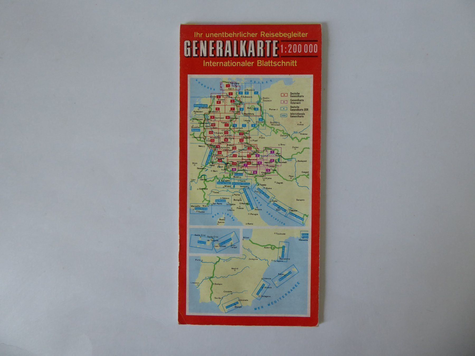 Cartine & Atlanti: Deutsche Strassenkarte, Shell, Gebiet Blatt 22 – Usato da Turbenthal venduto da Panau 6