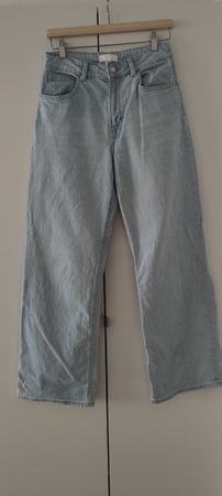 Wide Leg Jeans von H&M in Gr. 38