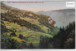 Luftkurort Braunwald ob Linthal - Litho