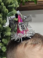 4 Stk. Neujahrshütchen / Weihnachtsdeko / New Year Hats
